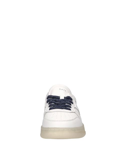 Sneakers in pelle D.A.T.E. | COURT 2.0 TRANSPARENTBIANCO